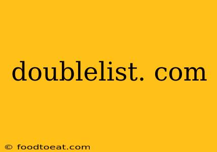 doublelist. com