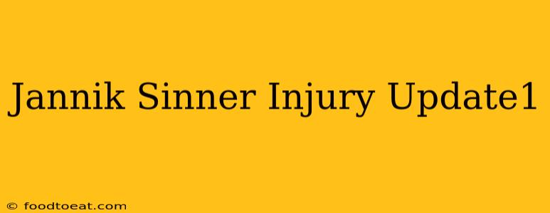 Jannik Sinner Injury Update1